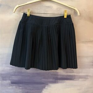 Mondetta Black Fully Pleated Athletic Skort